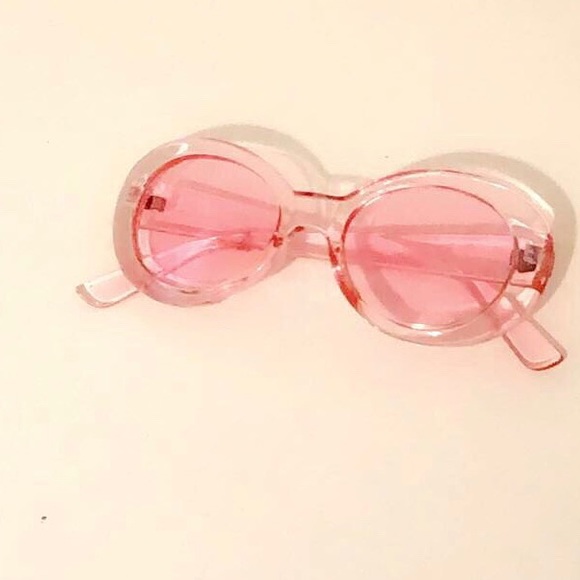 Forever 21 Accessories - Pink clear glasses